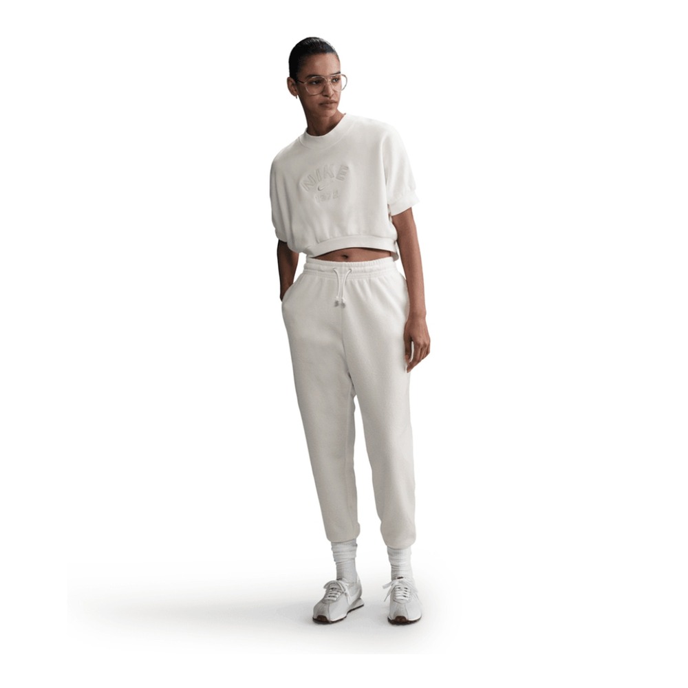 Nike Womens Sportswear Phoenix Plush Cozy Fleece Pants Sail White DQ6800-133 S